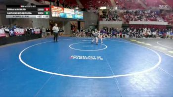 125 lbs Round 3 - Rr3 - Kaitlynn Kosechata, Canyon Randall vs Emma Maynard, Canyon