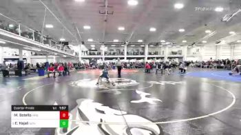 120 lbs Quarterfinal - Matthew Botello, Hingham vs Elias Hajali, Saint John's Prep
