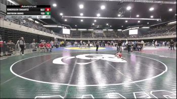 44 lbs Consolation - Emerson Swartz, Westminster vs Bryson Berg, Perry Hall
