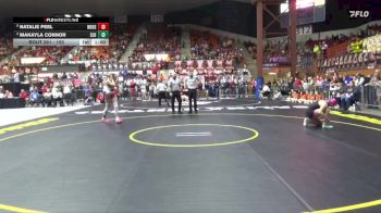 155 lbs Cons. Round 2 - MaKayla Connor, Silver Lake Hs vs Natalie Peel, Wellsville Hs