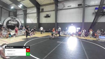 73 lbs Semifinal - Zeb Allard, Redwood WC vs Logan Cannon, No Limits Wrestling Club