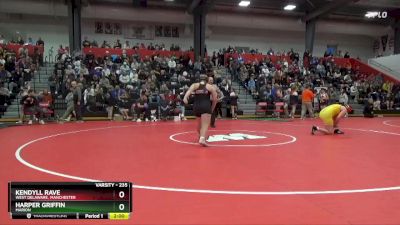 235 lbs Champ. Round 1 - Harper Griffin, Marion vs Kendyll Rave, West Delaware, Manchester