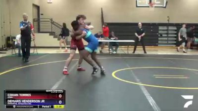 182 lbs Quarterfinal - Cohan Torres, Iowa vs DeMaris Henderson Jr, Immortal Athletics WC