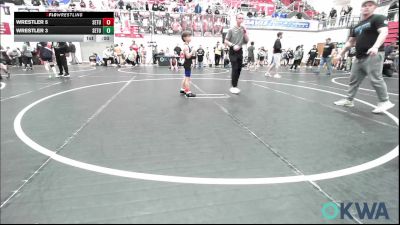 52 lbs Semifinal - Hunter Larsen, Blue Devil Wrestling vs Bodee Coffman, Piedmont
