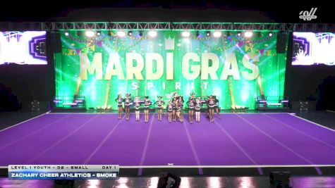 Zachary Cheer Athletics - Smoke [2026 L1 Youth - D2 - Small Day 1] 2026 Mardi Gras Grand Nationals
