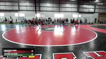 132 lbs Cons. Semi - Hayden Glover, Kellam Mat Rats Wrestling Club vs Grayson Ford, Goat House