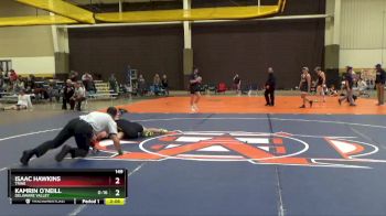 149 lbs Cons. Round 3 - Kamrin O`Neill, Delaware Valley vs Isaac Hawkins, Trine