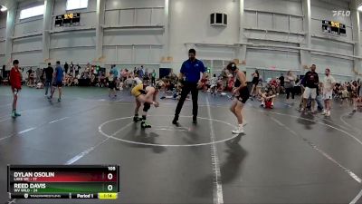 105 lbs Round 7 (8 Team) - Reed Davis, WV Wild vs Dylan Osolin, Lake WC