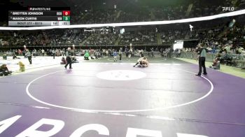 7th Place Match - Breyten Johnson, Kingsbury County vs Mason Curtis, Winner