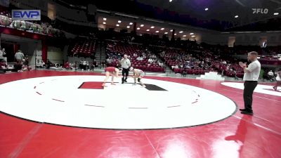 130 lbs 5th Place - Millie Bradley, Tuttle High School Girls vs Adria Poindexter, Yukon High School Girls