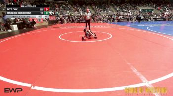 40 lbs Round Of 16 - Tate Cox, Brawlers vs Maddox Rodriguez, The Valley WC