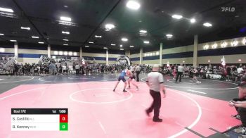 137 lbs Round Of 16 - Samson Castillo, All In Wr Acd vs Brock Kenney, Reign WC
