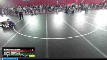 78 lbs Quarterfinal - Kashton Hartman, Stoughton Viking Wrestling Club vs Griffin Sossaman, Waterford Youth Wrestling Club