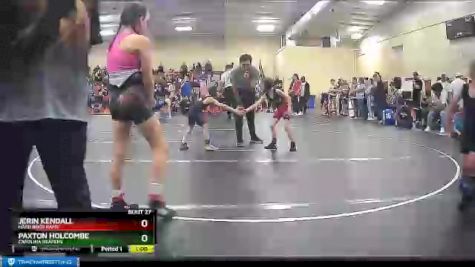 47 lbs Semifinal - Paxton Holcombe, Carolina Reapers vs Jerin Kendall, Hard Rock Rams