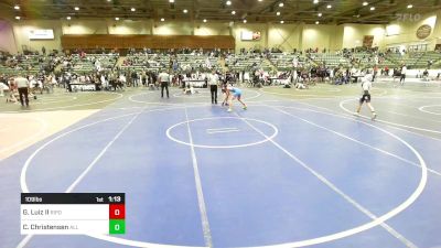 109 lbs Round Of 16 - Gilbert Luiz II, Ripon Tribe vs Corbin Christensen, All In Wr Ac