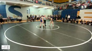 130 lbs. Champ. Round 1 - Kyah Leyba, Broken Arrow vs Grace Agron, Park HIll South