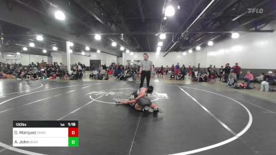 130 lbs Rr Rnd 3 - Diego Marquez, Grant County Elite vs Ariyelle John, Bear WC