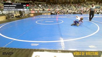 70 lbs Round Of 16 - Steven Martinez, Midwest RTC vs Jesse Espinoza, Inland Elite Wrestling Club