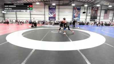 220 lbs Consi Of 8 #1 - Alex Johnson, SC vs John Gill, GA