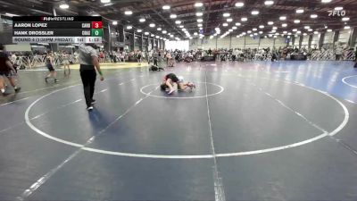 88 lbs Round 4 (1:30pm Friday) - Aaron Lopez, Cali Red vs Hank Drossler, Crass Trained