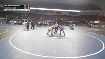 G 235 lbs Cons. Round 3 - Karissa Lopez, East Ascension Girls vs Rhe` Niyah Anderson, H.l. Bourgeois Girls