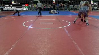 285 lbs Cons. Round 1 - Brady Ritz, Sheridan Wrestling Club vs Noah Calerich, Cut Bank