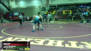 285 lbs Cons. Round 3 - Lloyd Reynolds, Wisconsin-Parkside vs Zach Ryg, Upper Iowa