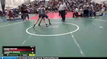 131 lbs Cons. Round 3 - Alexia Nguyen, Los Osos vs Cerridyn Womack, Heritage