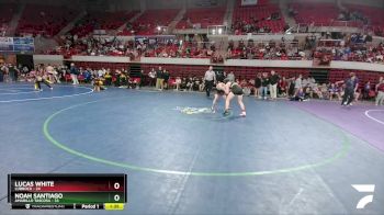 165 lbs 2nd Wrestleback And Semi-finals(16 Team) - Noah Santiago, Amarillo Tascosa vs Lucas White, Lubbock