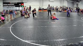 52 lbs Round 5 - Darian Hernandez, FL Scorpions Wrestling Club vs Stephen Strickland, Backyard Brawlers