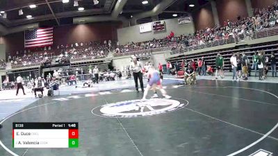 Cons. Round 2 - Andres Valencia, Cedar City vs Everett Duce, Crimson Cliffs High