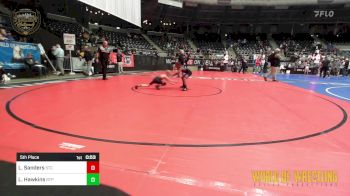 60 lbs 5th Place - Lincoln Sanders, Sallisaw Takedown Club vs Lorenzo Hawkins, Tulsa Blue T Panthers