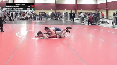 138 lbs Semifinal - Edward Donlon, Metro West United vs Robert Douangmala, Mount Saint Charles Academy