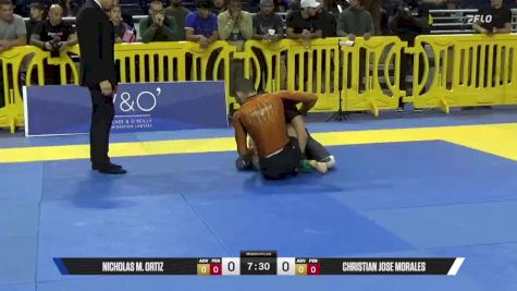 Christian Jose Morales vs Nicholas M. Ortiz 2025 Pan IBJJF Jiu-Jitsu No-Gi Championship