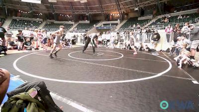 80 lbs Rr Rnd 4 - Brennon Roblyer, Team Tulsa NDT vs Maddix Spencer, Keystone Kids Wrestling Club
