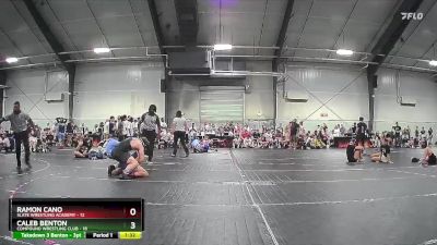 138 lbs Round 3 (6 Team) - Ramon Cano, Slate Wrestling Academy vs Caleb Benton, Compound Wrestling Club