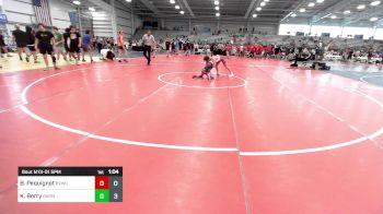 113 lbs Rr Rnd 1 - Bryce Pequignot, Buffalo Valley Wrestling Club Blue vs Kylan Berry, Smitty's Barn