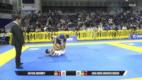 Kaua Diogo Abrantes Ribeiro vs Kai Paul McKinney 2025 Pan IBJJF Jiu-Jitsu No-Gi Championship