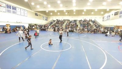 49 lbs Round 2 - Celine Hashmi, Savage House Wrestling Club vs Liyana Khan, Threshold Wrestling Club