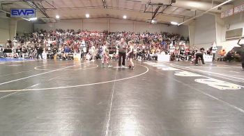 95 lbs Rr Rnd 2 - Abigail LeGrand, Sperry Wrestling Club vs Joslynn White, Skiatook Youth Wrestling