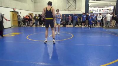 215 lbs R-64 - Garrett Mosley, Eastside-SC vs Aiden Yuscinsky, Norwin