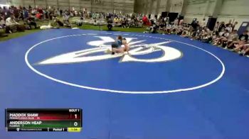 132 lbs Round 1 (8 Team) - Maddox Shaw, Pennsylvania Blue vs Anderson Heap, Florida