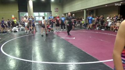95 lbs Round 5 (6 Team) - MAX LINDQUIST, Fight Club vs AJ Dziedzicki, BHWC Florida Supreme Young Guns