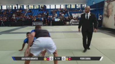 Pedro Cabral vs Joao Pedro Abrantes 2026 FJJ Rio Carioca