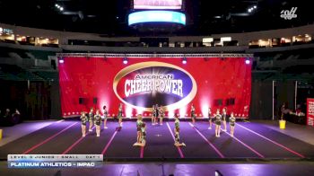 Platinum Athletics - IMPAC [2026 L3 Junior - Small Day 1] 2026 Cheer Power Trenton Showdown