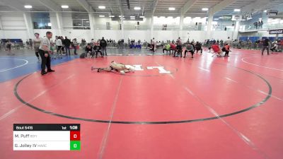 88 lbs Quarterfinal - Michael Puff, Refinery WC vs George Jolley IV, MarcAurele WC