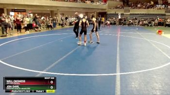 102 lbs Champ. Round 1 - Will Oksness, OTC (Ottertail) vs Jon Dahl, Fosston-Bagley Brawlers