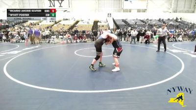 155 lbs Cons. Round 1 - Ricardo Jakobie Scuteri, Glen Grapplers Wrestling Club vs Wyatt Foster, District 3 Wrestling
