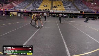 285 lbs 2nd Wrestleback (16 Team) - James Blackman, George Mason vs Sam Mitchell, Wyoming