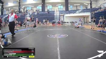 55 lbs Semifinal - Emmanuel Salazar, Grindhouse vs Gavin Saxton, Warrior Ridge
